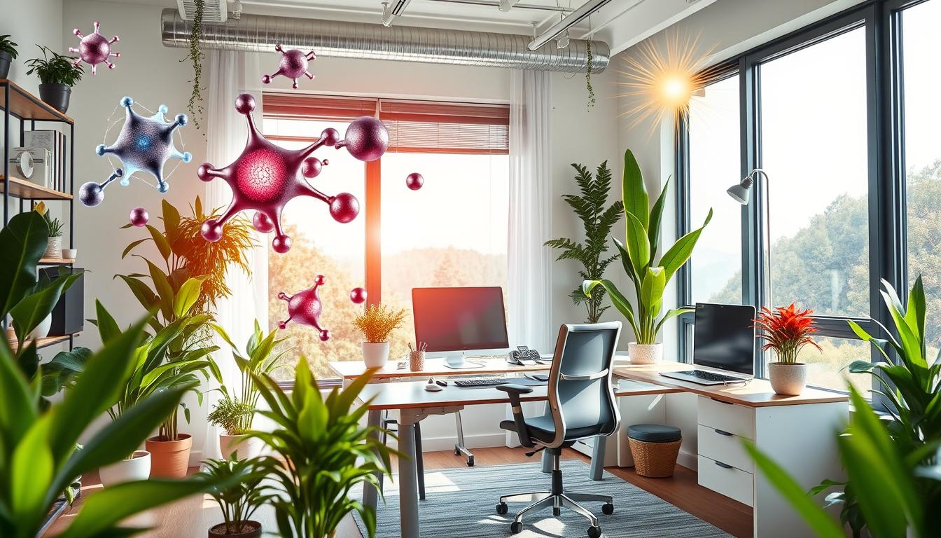 Professional remote worker with high energy and focus, representing optimal testosterone levels for productivity